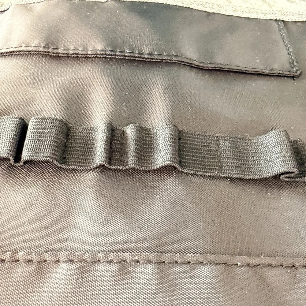 Gray Sephora Brush Bag With Magnetic Close